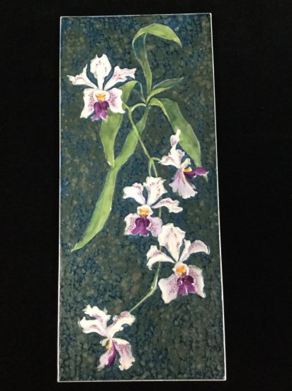 Meissen マイセン 陶板 茜 四季シリーズの中の１枚　最高峰最高級作品！