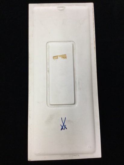 Meissen マイセン 陶板 茜 四季シリーズの中の１枚　最高峰最高級作品！