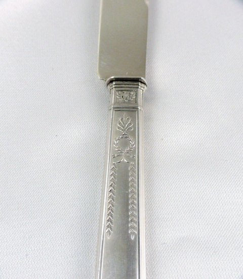 ピュイフォルカ】 純銀 スターリング／フィッシュナイフ