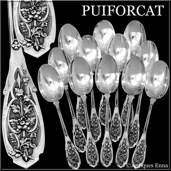 ピュイフォルカ モダンモデル 稀少なフレンチシルバースターリング