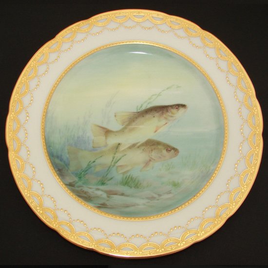 アンティーク・ミントンプレート・ペアセット（直径約23㎝）