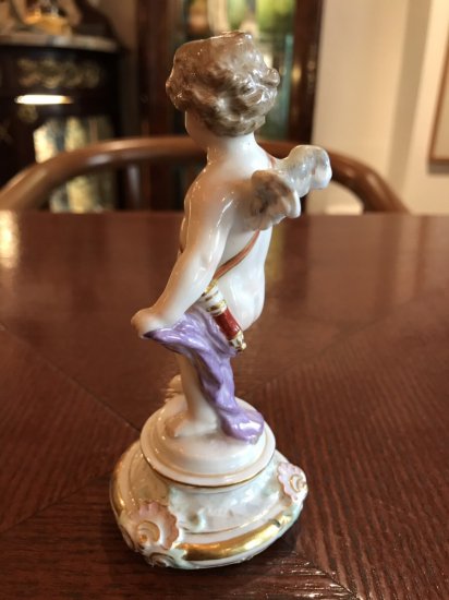 マイセン Meissen エンジェル シュワーベ作 おどける天使