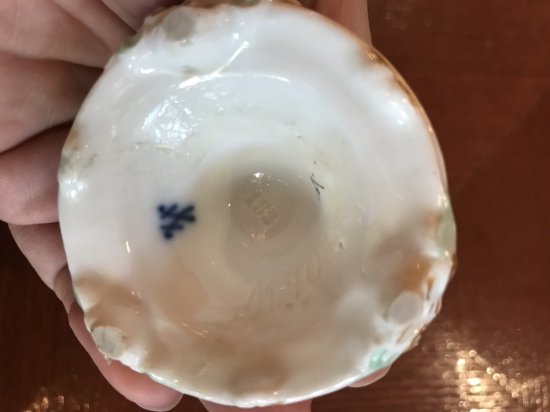 マイセン Meissen エンジェル シュワーベ作 おどける天使