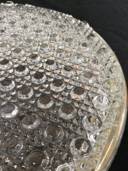 オールドバカラ baccarat ディアマン(DIAMANTS)　アンティークバカラ Baccarat ソリッドシルバー クリスタルボウル フルーツバスケット（果物入れ）花器・小物入れ