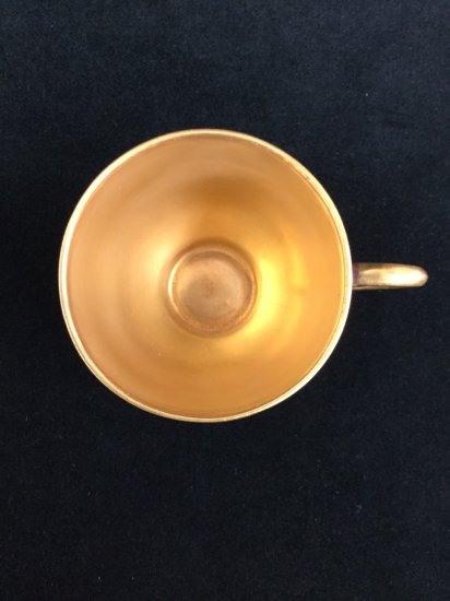 ロイヤルウースター 金彩小花柄 デミタスカップ＆ソーサー