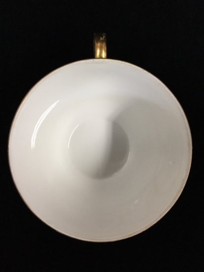 オールドノリタケ Noritake 花かご紋様 金彩 カップ＆ソーサー