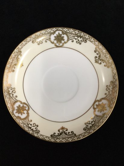 オールドノリタケ Noritake 花かご紋様 金彩 カップ＆ソーサー