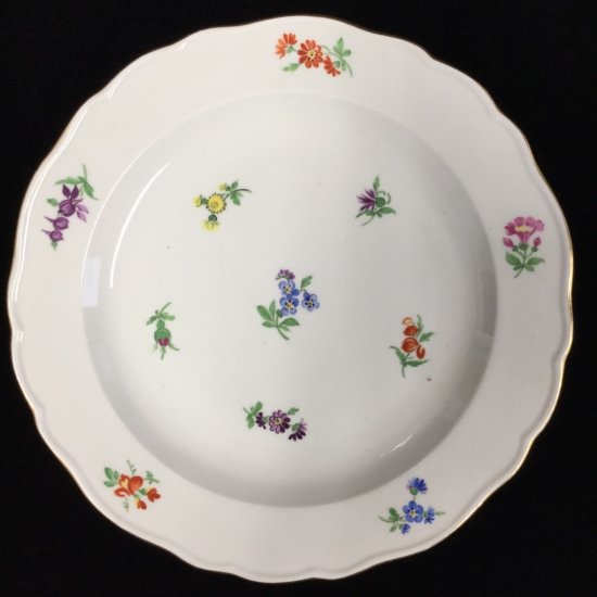 マイセン スキャタードフラワー 散らし小花 カップ ソーサー 皿３点 大皿1点 セット 1級品 282A