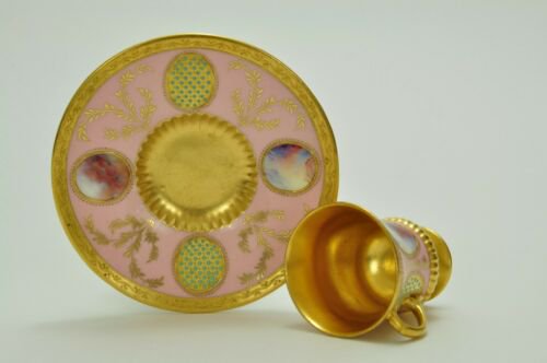 コールポート　ヴィクトリアンとジュエルのカップ＆ソーサー