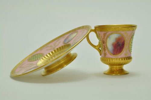 コールポート　ヴィクトリアンとジュエルのカップ＆ソーサー