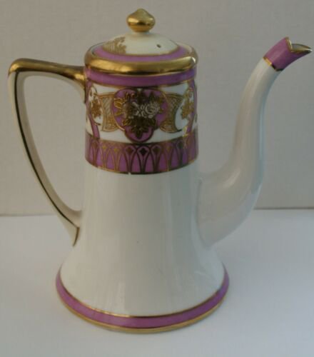 オールドノリタケ　コーヒーポット(1910年製)