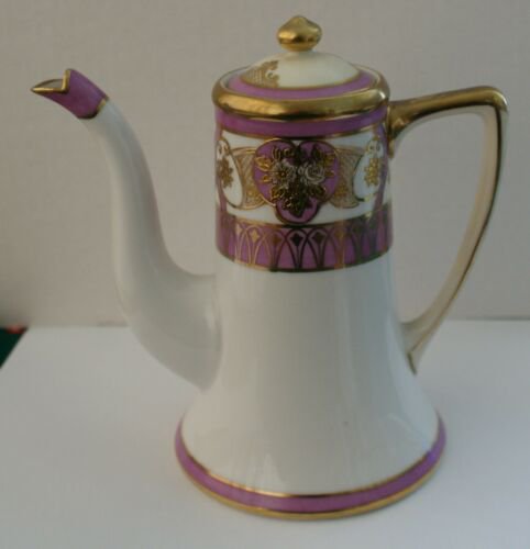 オールドノリタケ　コーヒーポット(1910年製)
