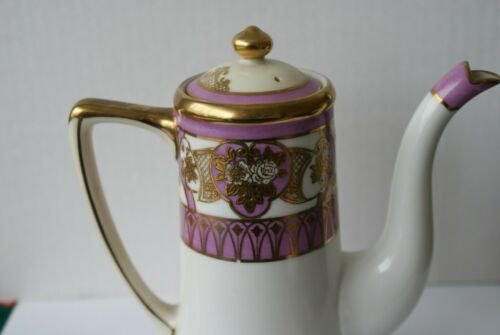 オールドノリタケ　コーヒーポット(1910年製)