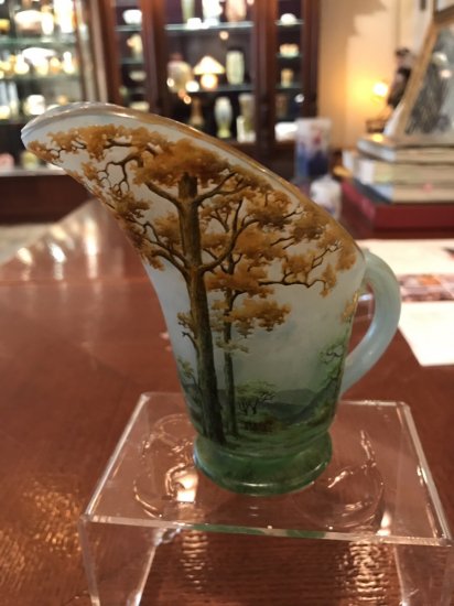 ドーム兄弟（ドーム兄弟） 夏・秋の風景図水差し