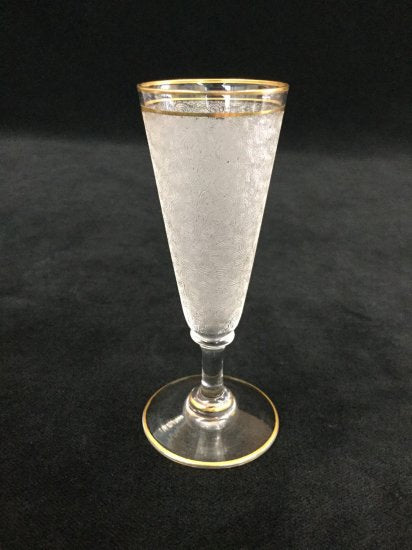 オールドバカラ baccarat 金彩 デカンタ＆グラス6個セット