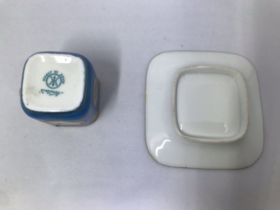 オールドノリタケ　湖水風景文様カップ＆ソーサー