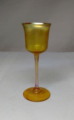 ルイス・カムフォート・ティファニー（Louis Comfort Tiffany）ファブリル・コーディアルグラス（リキュールグラス）
