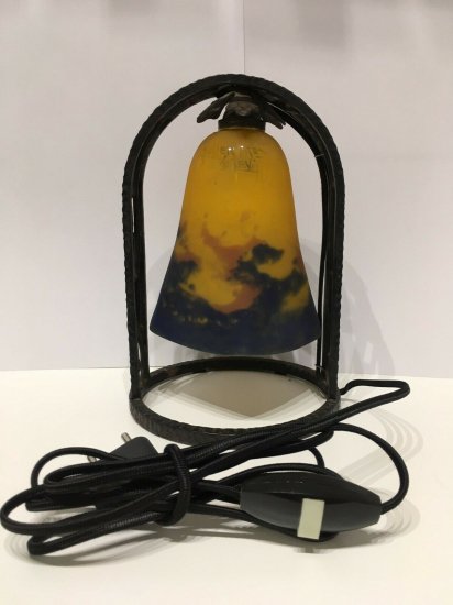 ミューラー兄弟　1920年代　アールデコ/アールヌーボー　ランプ