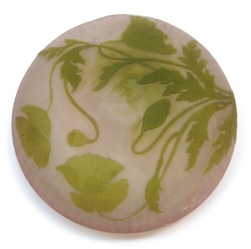 エミールガレ ・フリードリッヒゴルニク合作　ケシの花のテーブルランプ