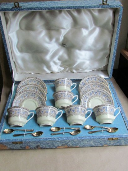 ロイヤルウースター　レディーイヴリン　コーヒーカップ・ソーサー