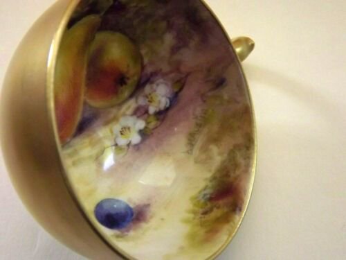 ロイヤルウースターペインテッドフルーツカップ＆ソーサー　洋梨