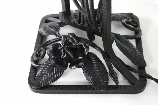 アールヌーボー　ミューラー兄弟　テーブルランプ　1910年　フランス製