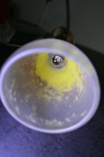 ドーム兄弟　テーブルランプ　アールデコ/アールヌーボー　女性とヘビのデザイン