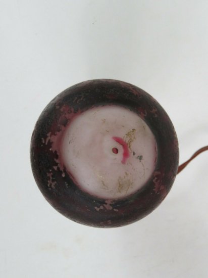 ドーム兄弟　アールヌーボー　ランプ　湖畔の景色　1910年製