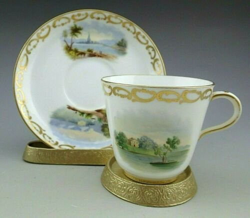 ミントン　アンティーク　ティーカップ＆ソーサー　約1861年製