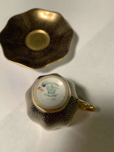 コールポート　デミタス　カップ＆ソーサー　1750年製