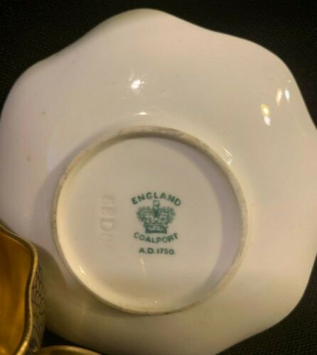 コールポート　デミタス　カップ＆ソーサー　1750年製