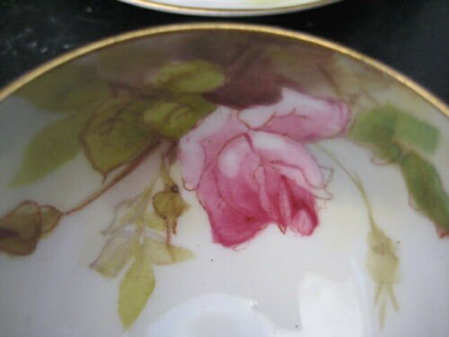 ロイヤルウースター　ミニチュア　ピンクローズ　カップ　ソーサー