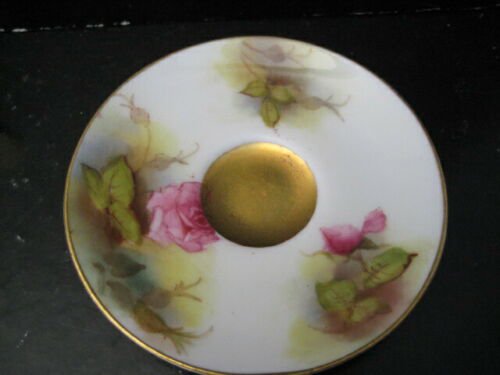 ロイヤルウースター　ミニチュア　ピンクローズ　カップ　ソーサー