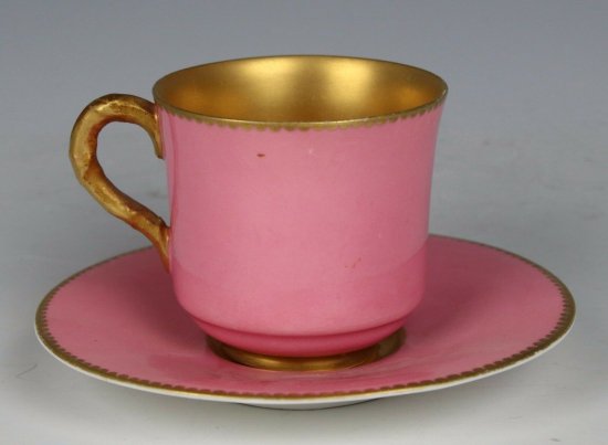 ロイヤルウースター　デミタスカップ&ソーサー　ワールドワイド　1910年製