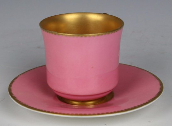 ロイヤルウースター　デミタスカップ&ソーサー　ワールドワイド　1910年製