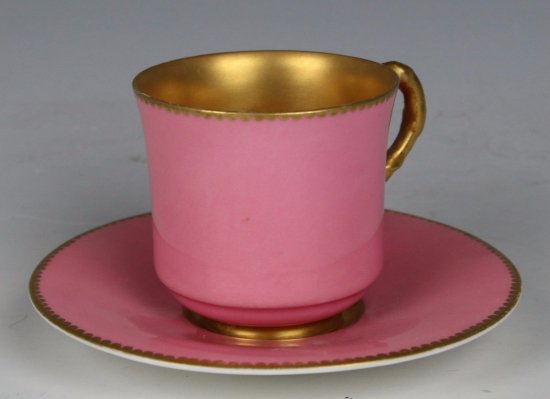 ロイヤルウースター　デミタスカップ&ソーサー　ワールドワイド　1910年製