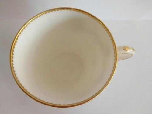 19世紀中ごろ　ミントン　ティーカップ＆ソーサーセット　セレストブルーリボン&ピンクローズ