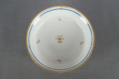 ロイヤルヴィエナ　手描き　ゴールド＆ブルー　コーヒーカップ＆ソーサーセット　1802年頃