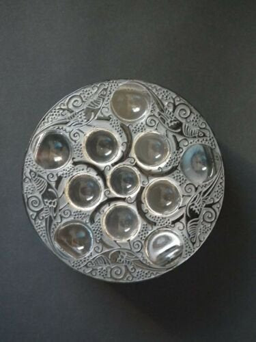 ラリック LALIQUE  ロジェ  パチネ 小物入れ  オブジェ クリスタル ルネ・ラリック ガラスボックス・小物入れ 「ロジェ」 – アンティーク
