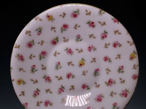 TV　T&V　リモージュ　手描き　花柄　カップ＆ソーサー　4点セット