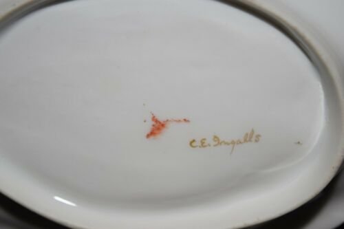 希少　T&V　リモージュ　磁器　アールヌーヴォー　バラ　カップ＆ソーサーセット