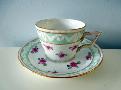 KPM　クールラント　デミタスカップ＆ソーサーセット　バラ