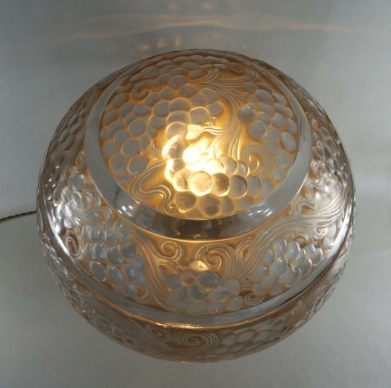 ルネ・ラリック　ランプ　聖ヴァンソン　1926年　フランス製　アールデコ