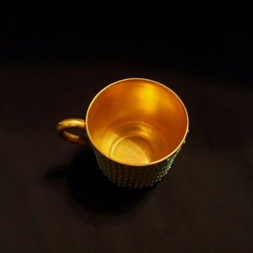 コールポート ターコイズジュエルのカップ＆ソーサー