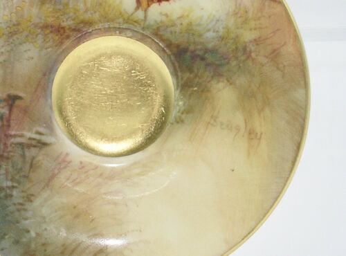 ロイヤルウースター　雉『キンケイチョウ』のデミタスカップ＆ソーサー