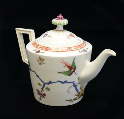 マイセン　マルコリーニ期　磁器　ティーポット　柿右衛門