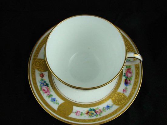 オールドミントン コーヒーカップ＆ソーサー 19世紀後半