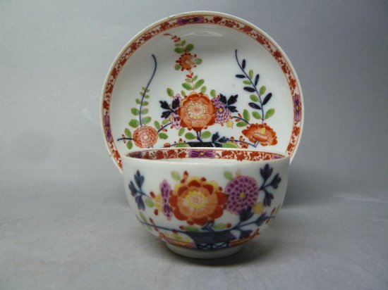 マイセン　カップ＆ソーサー　テーブルパターン　1774年～1814年　マルコリーニ