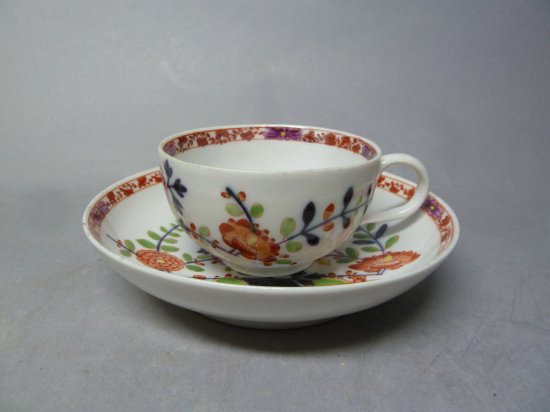 マイセン　カップ＆ソーサー　テーブルパターン　1774年～1814年　マルコリーニ