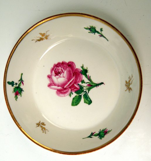 マイセン　カップ＆ソーサー　バラの花　1780年製